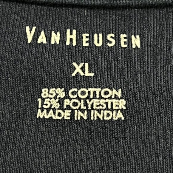 Van Heusen Blue 1/4 Zip Sweater Men’s XL Pullover - Picture 5 of 6